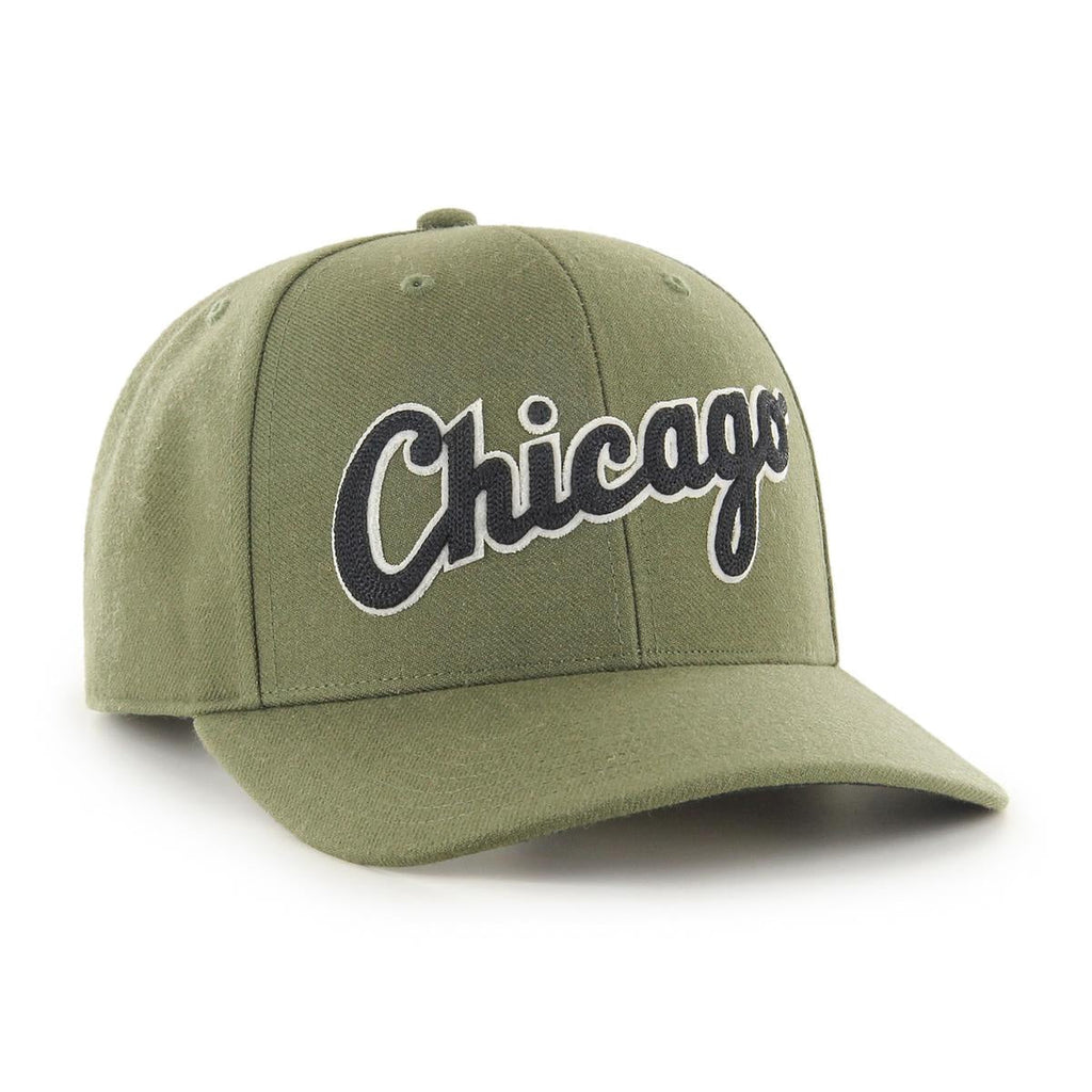 Chicago White Sox Chain Link Script MLB Vintage Snapback Baseball Cap Adjustable Streetwear Hat