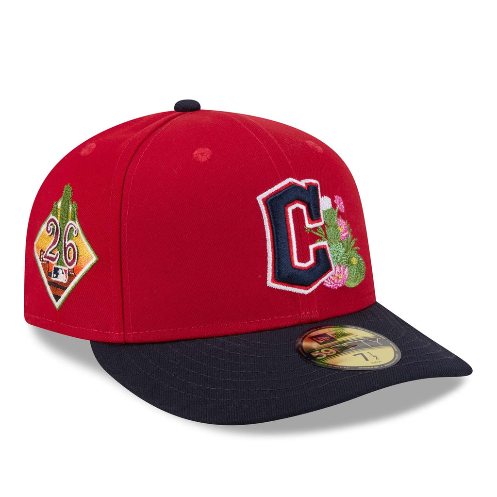 Cleveland Guardians Spring Training 2026 59Fifty Fitted MLB Vintage Snapback Baseball Cap Adjustable Streetwear Hat