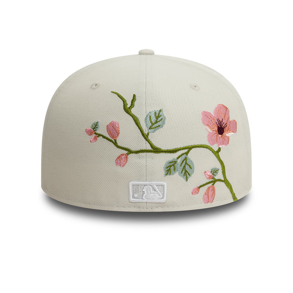 New York Yankees Floral 59Fifty MLB Vintage Snapback Baseball Cap Adjustable Streetwear Hat