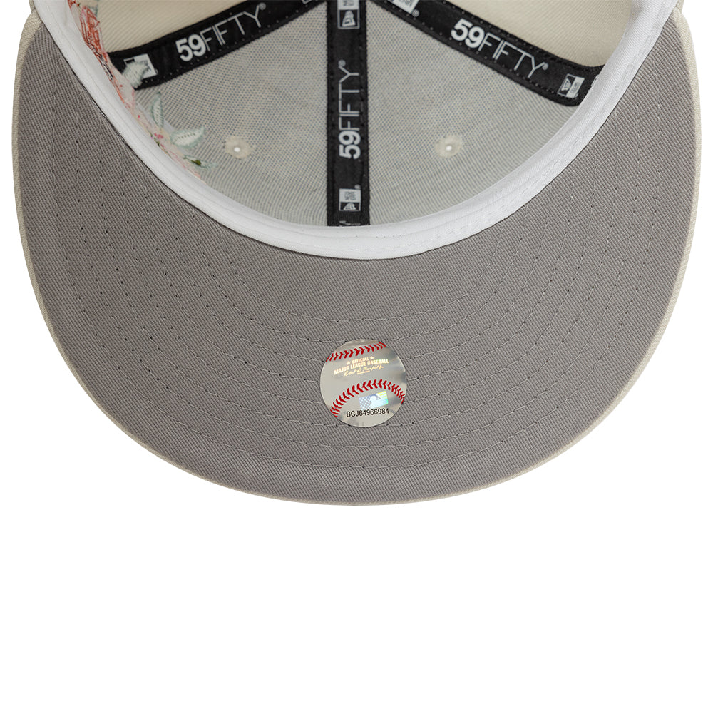 New York Yankees Floral 59Fifty MLB Vintage Snapback Baseball Cap Adjustable Streetwear Hat
