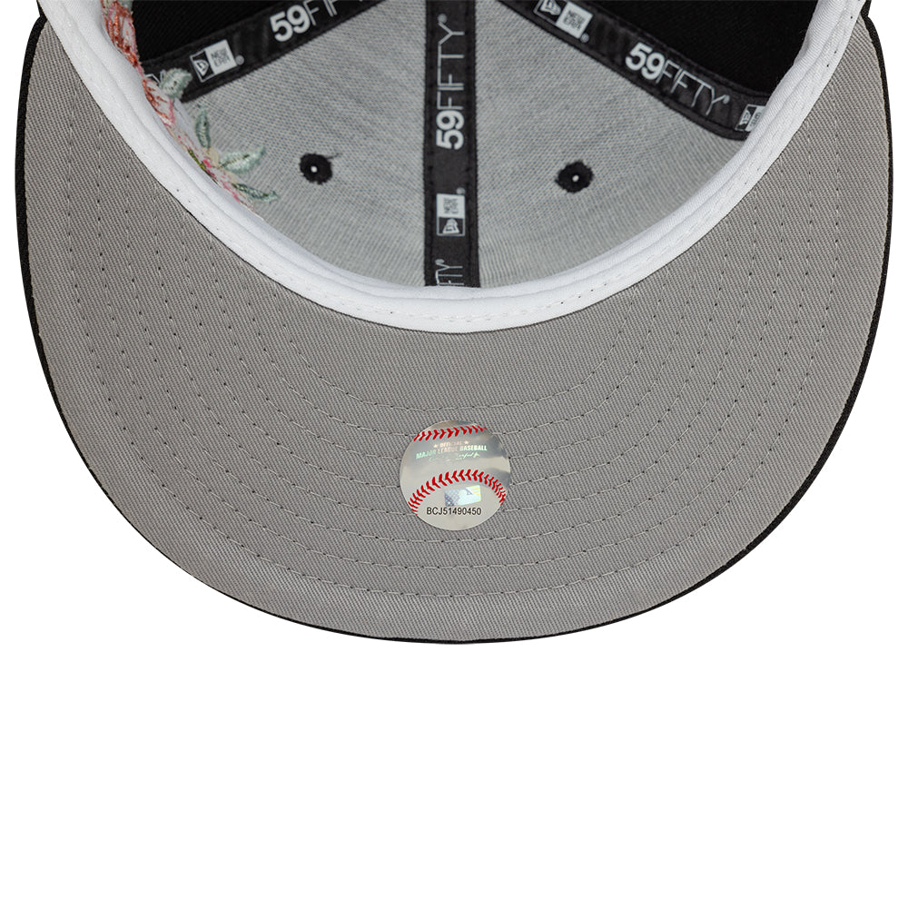 Chicago White Sox Floral 59Fifty MLB Vintage Snapback Baseball Cap Adjustable Streetwear Hat