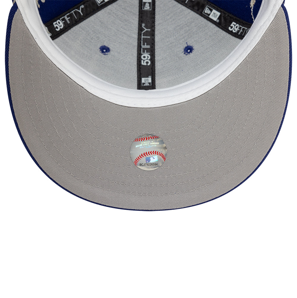 Los Angeles Dodgers Zodiac 59Fifty Fitted MLB Vintage Snapback Baseball Cap Adjustable Streetwear Hat