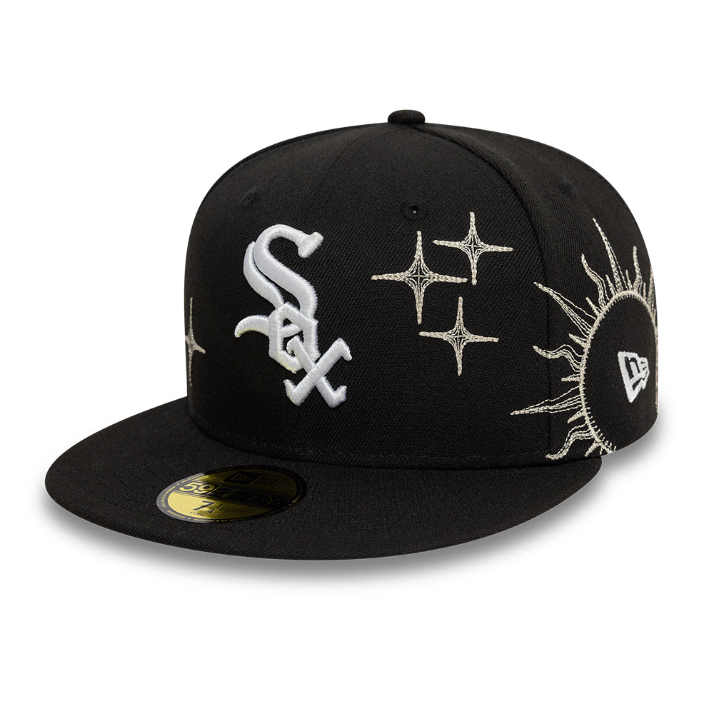 Chicago White Sox Zodiac 59Fifty Fitted MLB Vintage Snapback Baseball Cap Adjustable Streetwear Hat