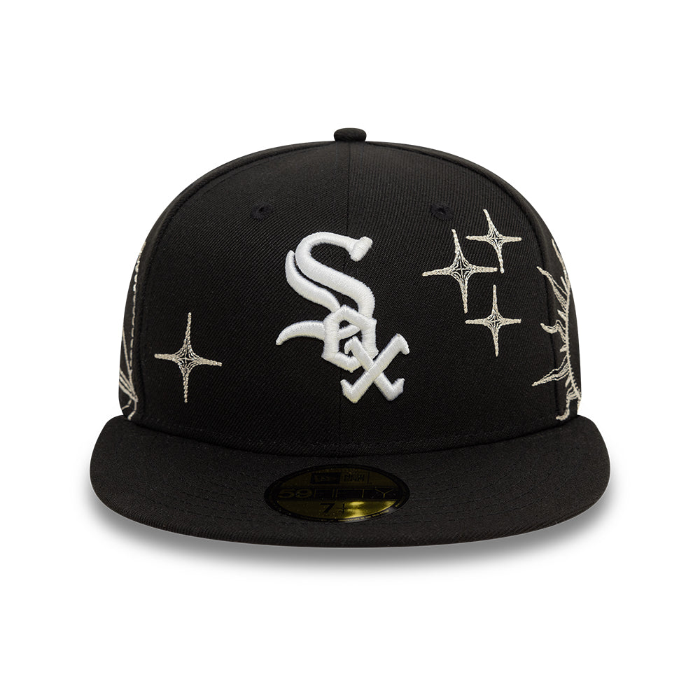Chicago White Sox Zodiac 59Fifty Fitted MLB Vintage Snapback Baseball Cap Adjustable Streetwear Hat