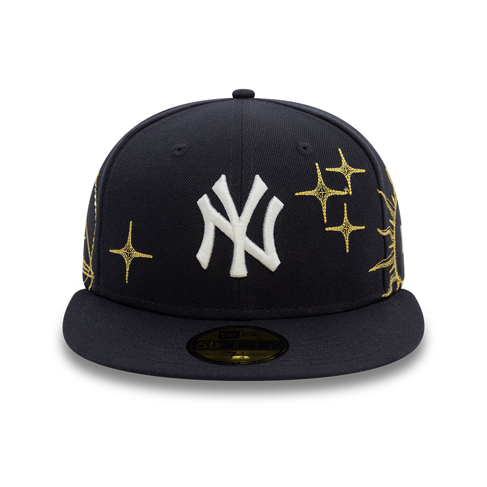 New York Yankees Zodiac 59Fifty Fitted MLB Vintage Snapback Baseball Cap Adjustable Streetwear Hat