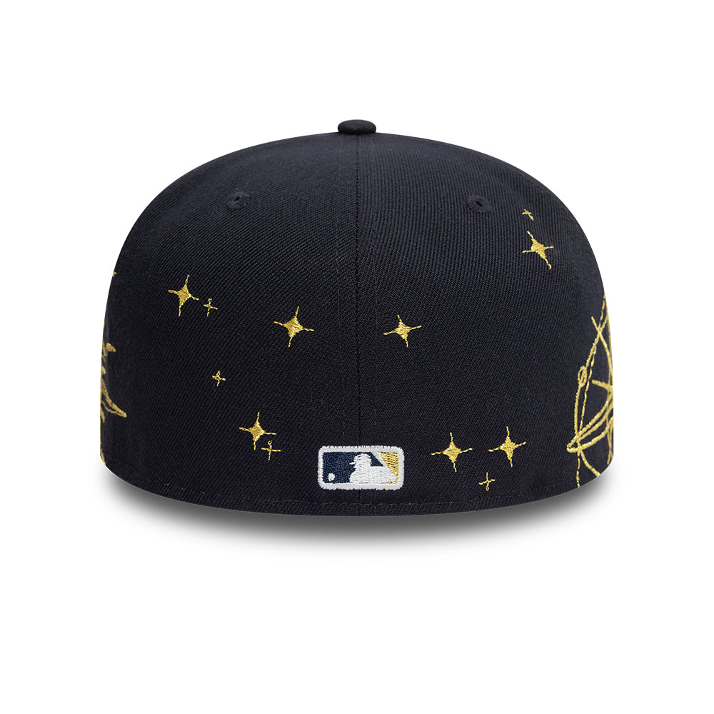 New York Yankees Zodiac 59Fifty Fitted MLB Vintage Snapback Baseball Cap Adjustable Streetwear Hat
