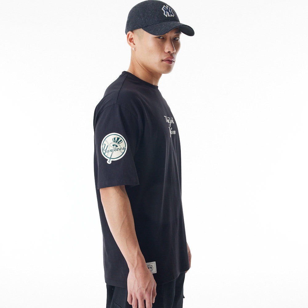 New Era Tartan Os Tee New York Yankees MLB Vintage Snapback Baseball Cap Adjustable Streetwear Hat