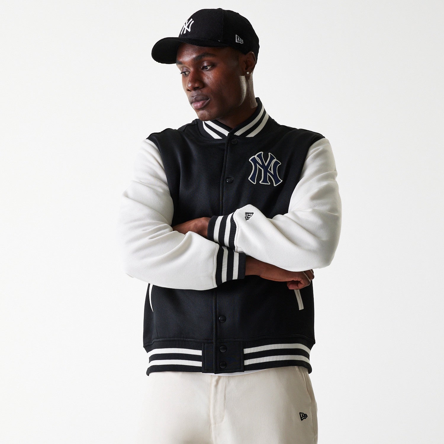 New York Yankees Bomber Jacket MLB Vintage Snapback Baseball Cap Adjustable Streetwear Hat