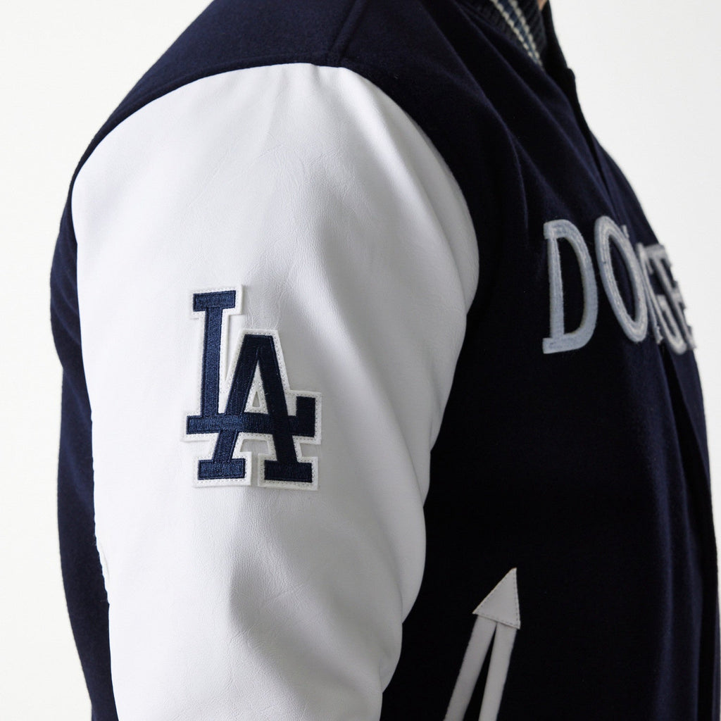 Los Angeles Dodgers Wordmark Varsity Jacket MLB Vintage Snapback Baseball Cap Adjustable Streetwear Hat