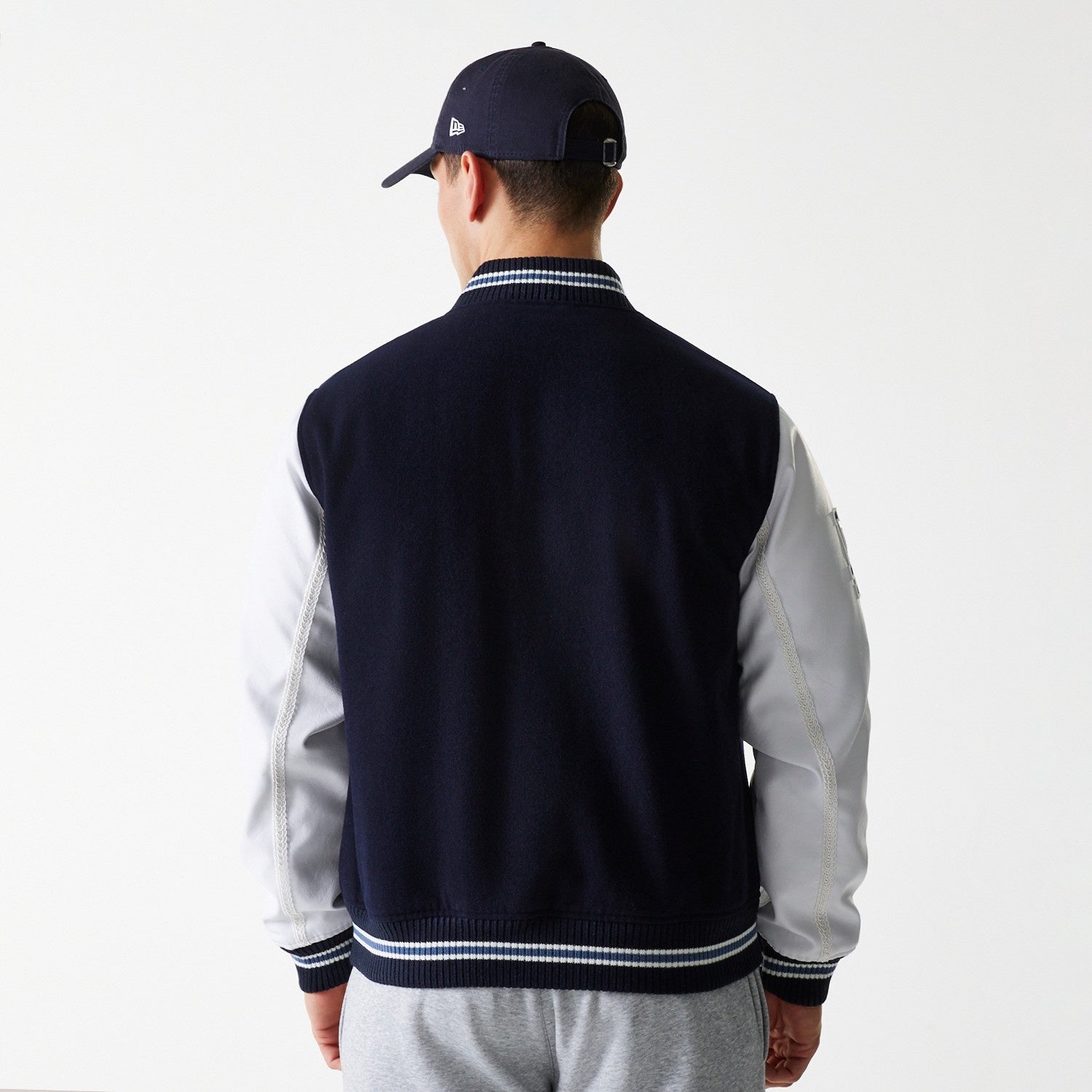 Los Angeles Dodgers Wordmark Varsity Jacket MLB Vintage Snapback Baseball Cap Adjustable Streetwear Hat