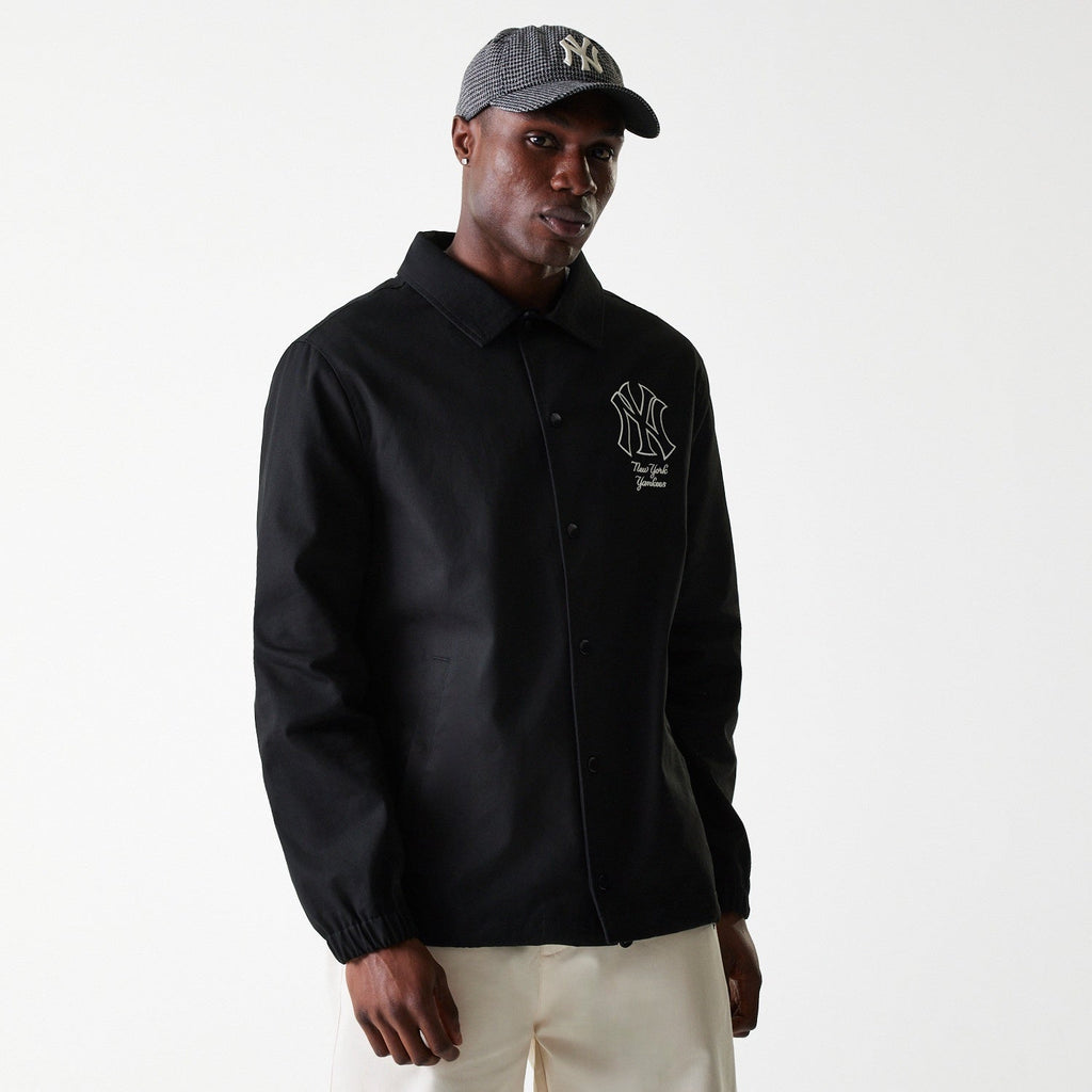 New York Yankees Twill Coaches Jacket MLB Vintage Snapback Baseball Cap Adjustable Streetwear Hat