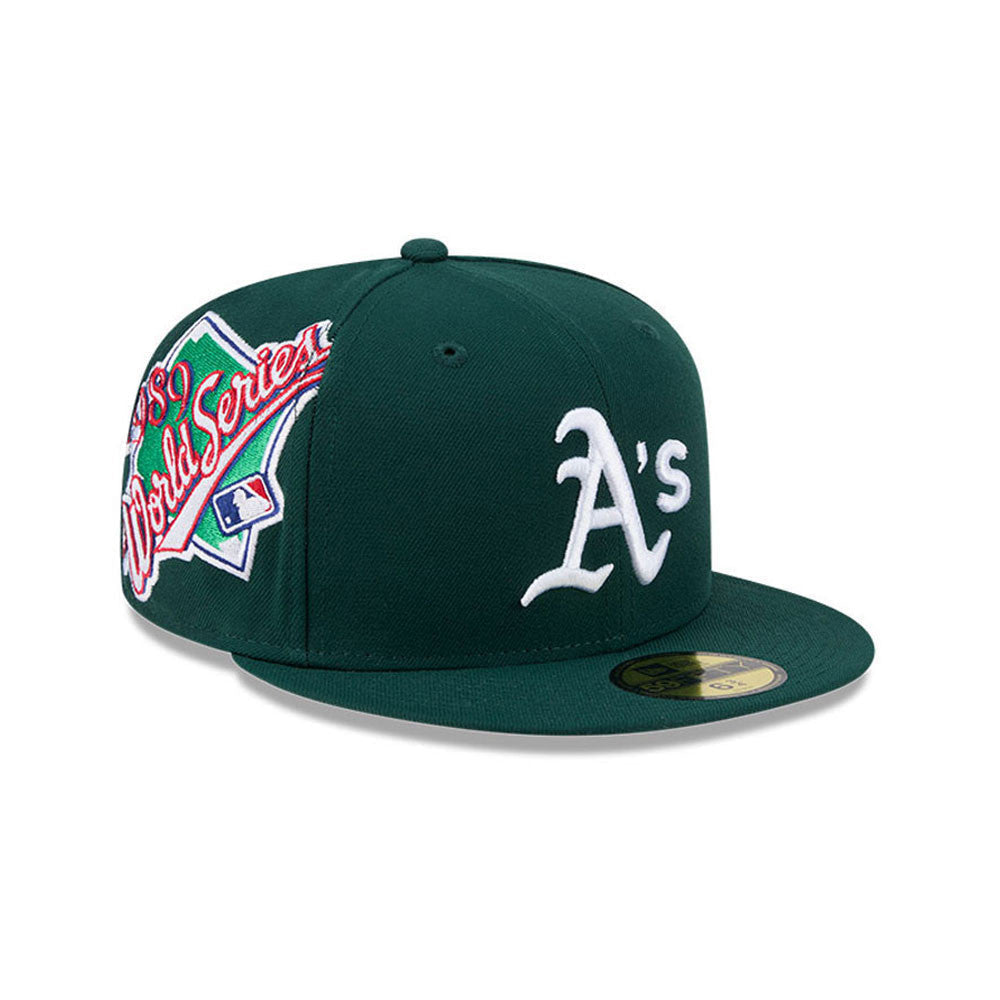 Oakland Athletics Hidden Hit 59Fifty Fitted MLB Vintage Snapback Baseball Cap Adjustable Streetwear Hat
