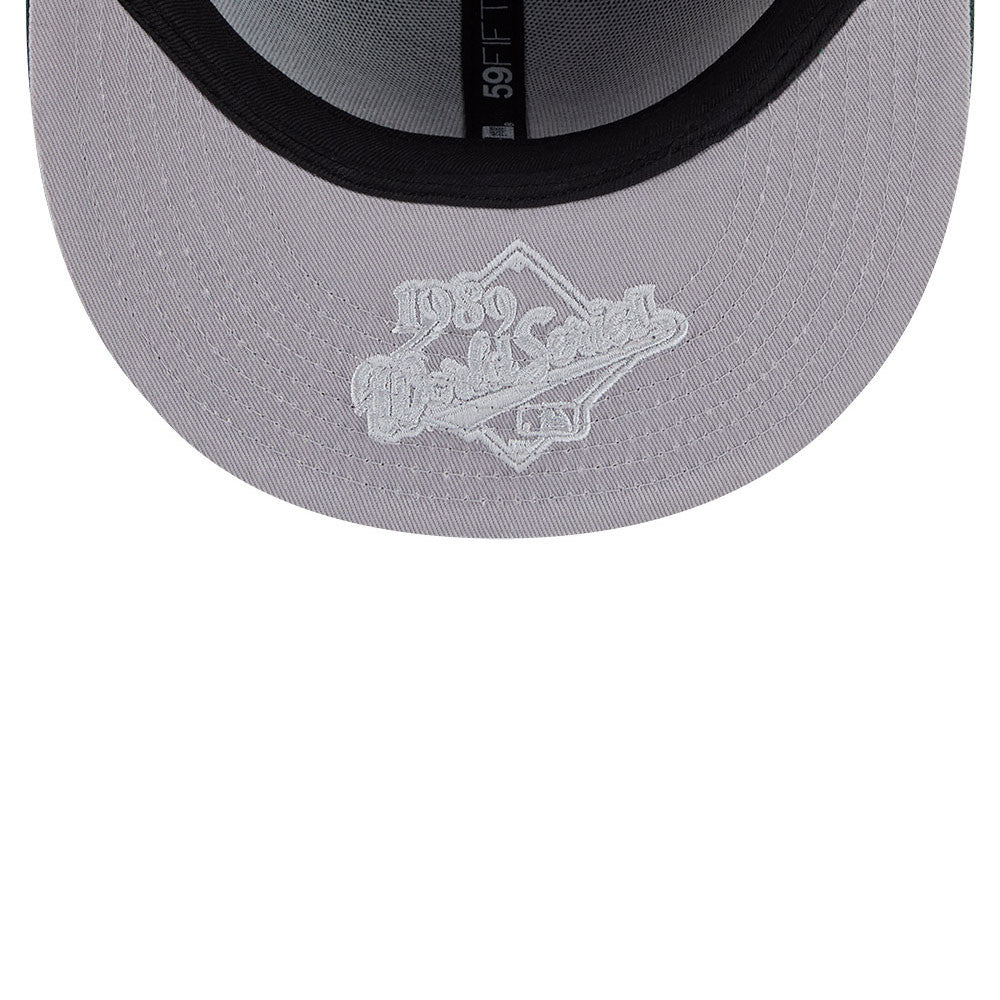 Oakland Athletics Hidden Hit 59Fifty Fitted MLB Vintage Snapback Baseball Cap Adjustable Streetwear Hat