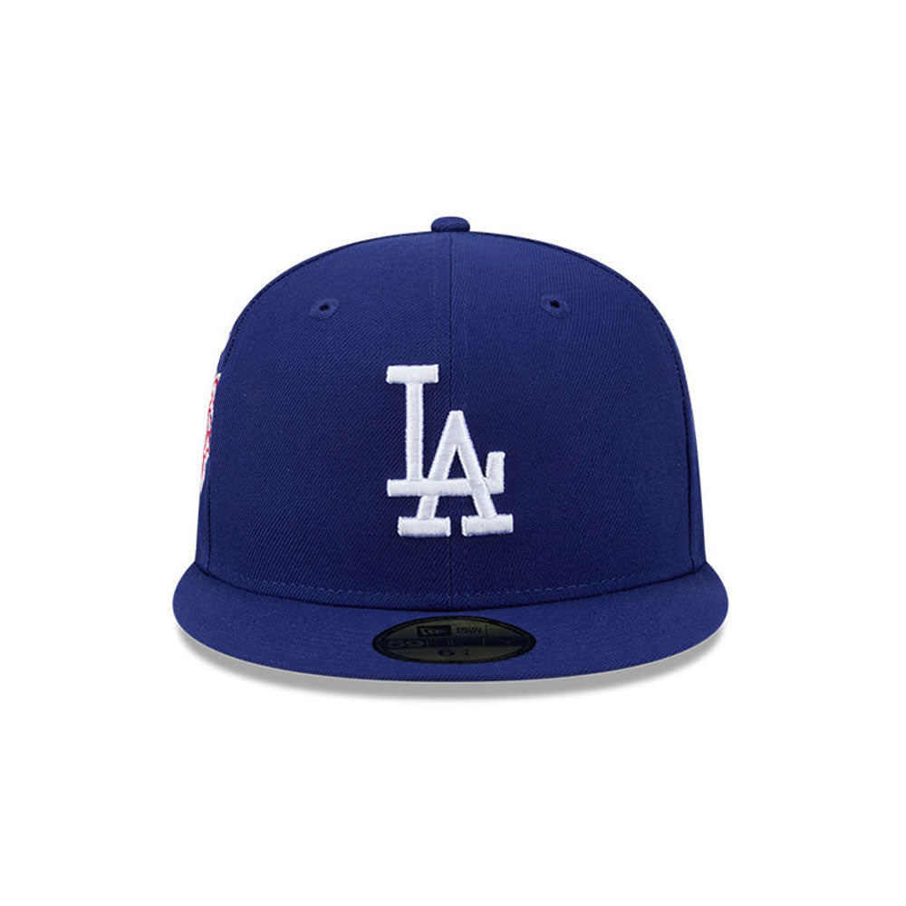 Los Angeles Dodgers Hidden Hit 59Fifty Fitted MLB Vintage Snapback Baseball Cap Adjustable Streetwear Hat