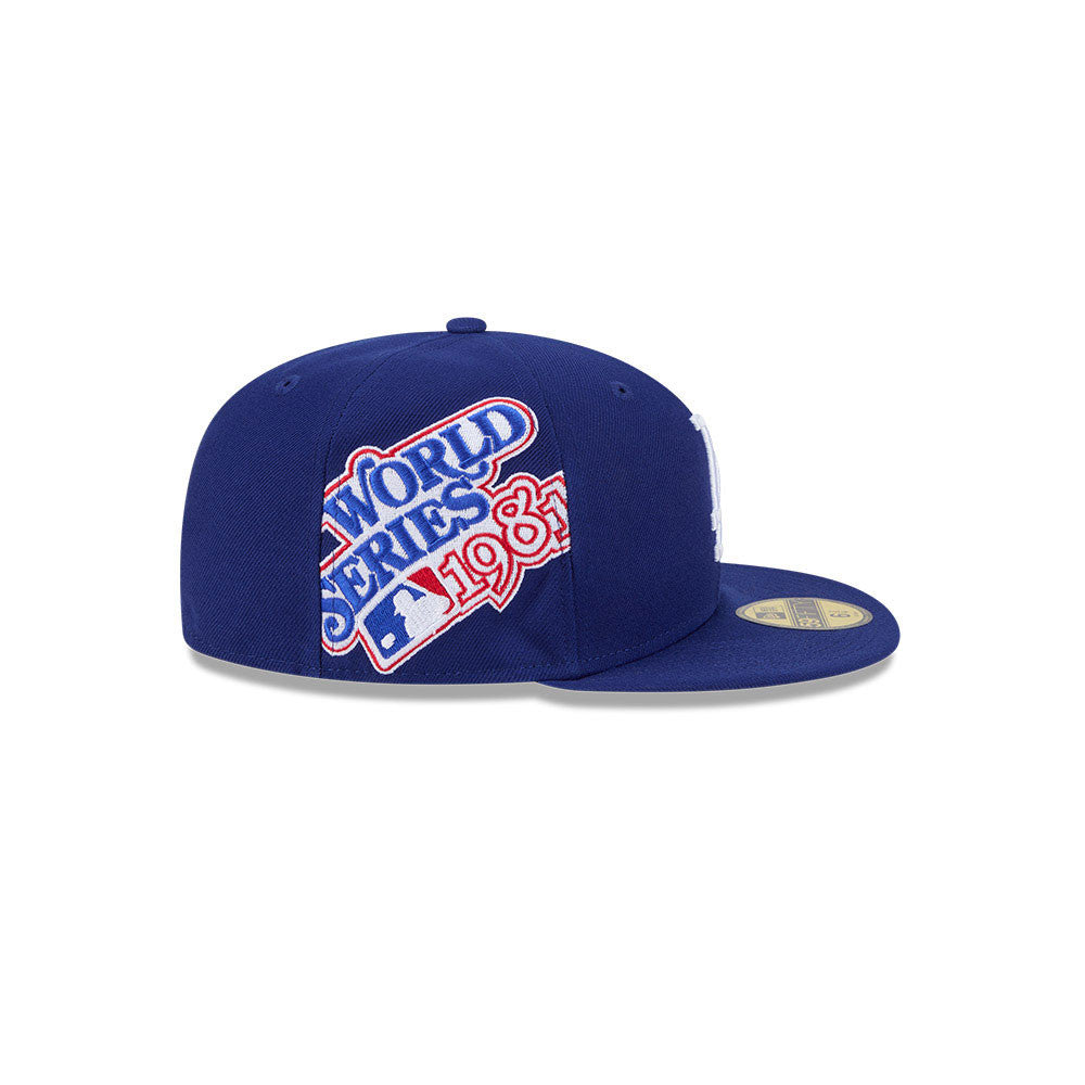 Los Angeles Dodgers Hidden Hit 59Fifty Fitted MLB Vintage Snapback Baseball Cap Adjustable Streetwear Hat