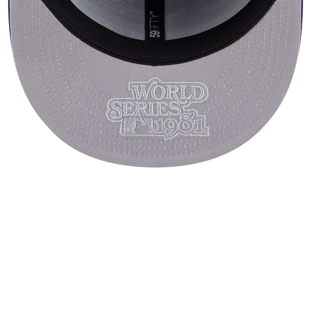 Los Angeles Dodgers Hidden Hit 59Fifty Fitted MLB Vintage Snapback Baseball Cap Adjustable Streetwear Hat