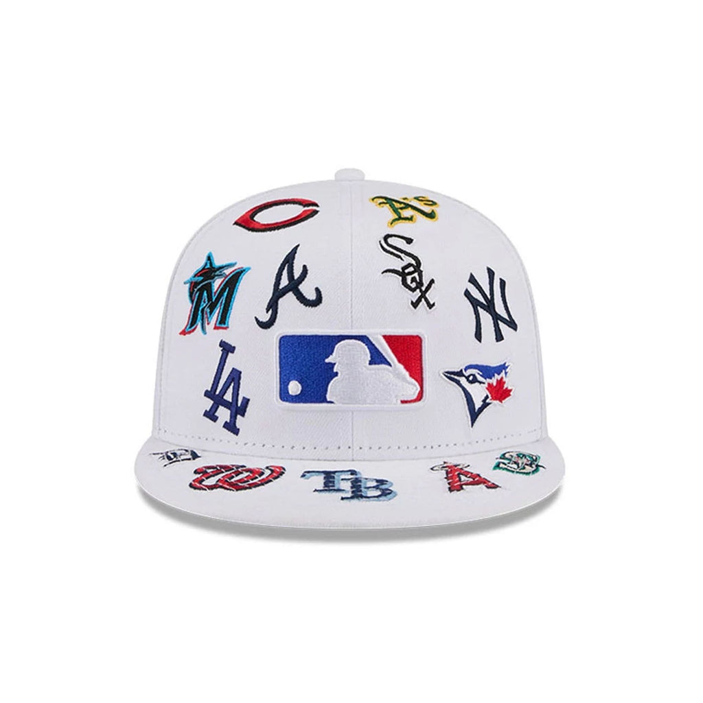 All Over Patch 59Fifty Fitted MLB Vintage Snapback Baseball Cap Adjustable Streetwear Hat