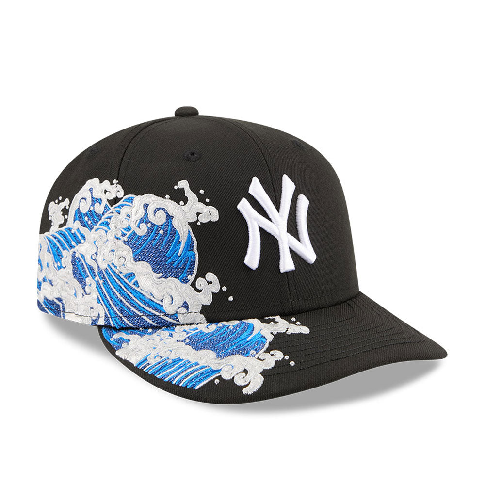New York Yankees Waves 59Fifty Fitted MLB Vintage Snapback Baseball Cap Adjustable Streetwear Hat