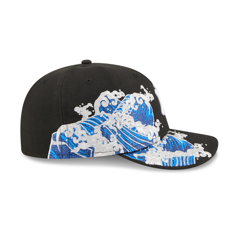 New York Yankees Waves 59Fifty Fitted MLB Vintage Snapback Baseball Cap Adjustable Streetwear Hat