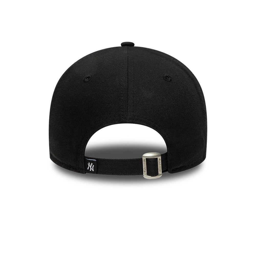 New York Yankees Apple Icon 9Forty Strapback Black MLB Vintage Snapback Baseball Cap Adjustable Streetwear Hat