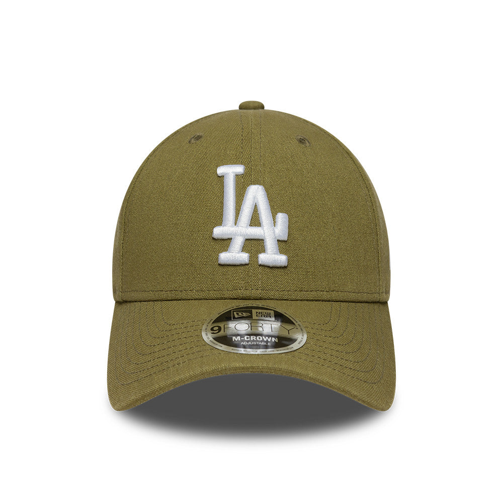 Los Angeles Dodgers Linnen 9Forty M Crown Snapback MLB Vintage Snapback Baseball Cap Adjustable Streetwear Hat