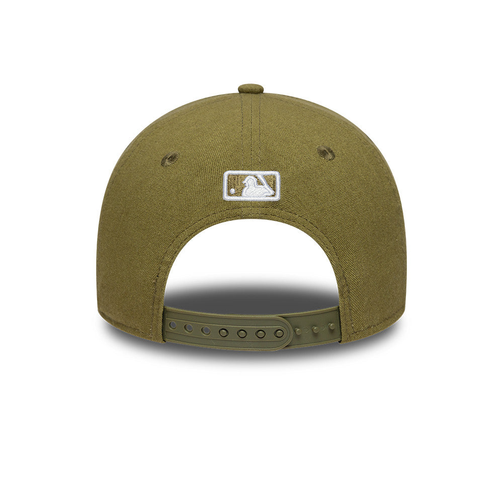 Los Angeles Dodgers Linnen 9Forty M Crown Snapback MLB Vintage Snapback Baseball Cap Adjustable Streetwear Hat