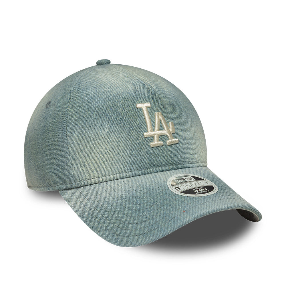 Los Angeles Dodgers Womens Aframe 9Twenty Strapback MLB Vintage Snapback Baseball Cap Adjustable Streetwear Hat
