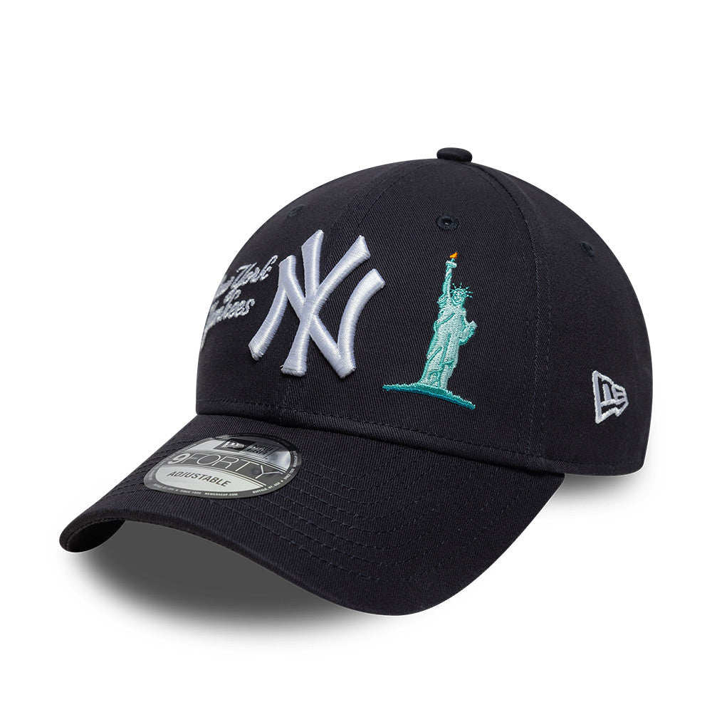 New York Yankees City Icon 9Forty Strapback MLB Vintage Snapback Baseball Cap Adjustable Streetwear Hat