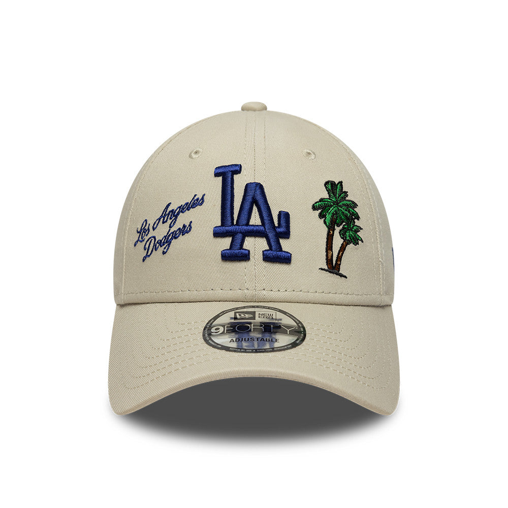 Los Angeles Dodgers City Icon 9Forty Strapback MLB Vintage Snapback Baseball Cap Adjustable Streetwear Hat