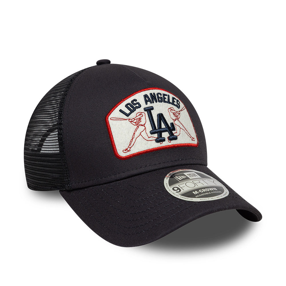 Los Angeles Dodgers Patch Snapback Trucker MLB Vintage Snapback Baseball Cap Adjustable Streetwear Hat