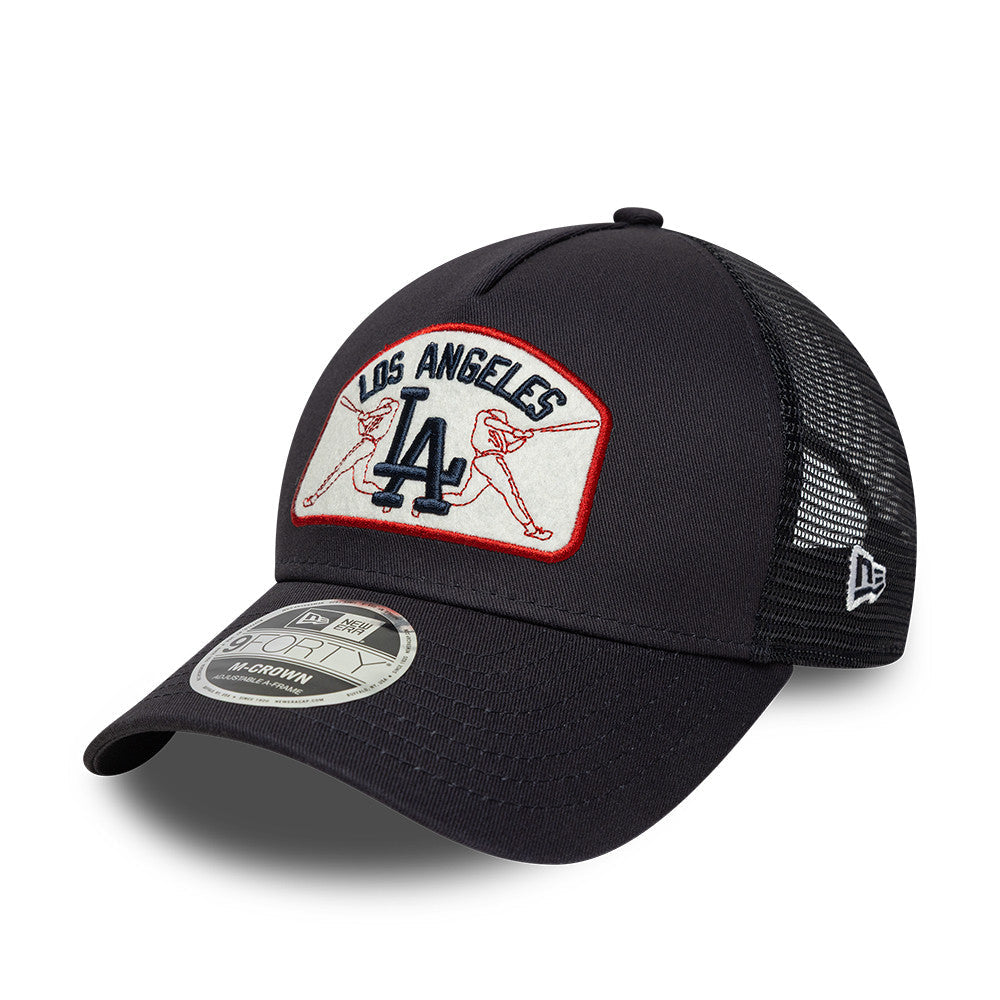 Los Angeles Dodgers Patch Snapback Trucker MLB Vintage Snapback Baseball Cap Adjustable Streetwear Hat
