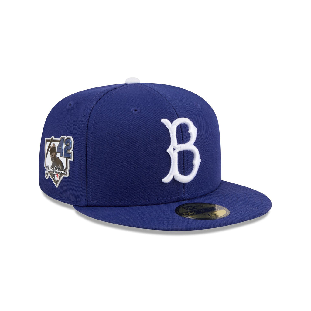 Brooklyn Dodgers Jackie Robinson Day 2026 59Fifty MLB Vintage Snapback Baseball Cap Adjustable Streetwear Hat