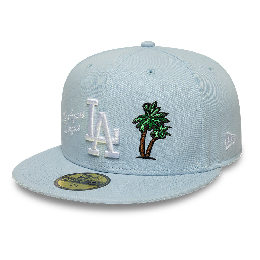 Los Angeles Dodgers Floral 59Fifty MLB Vintage Snapback Baseball Cap Adjustable Streetwear Hat