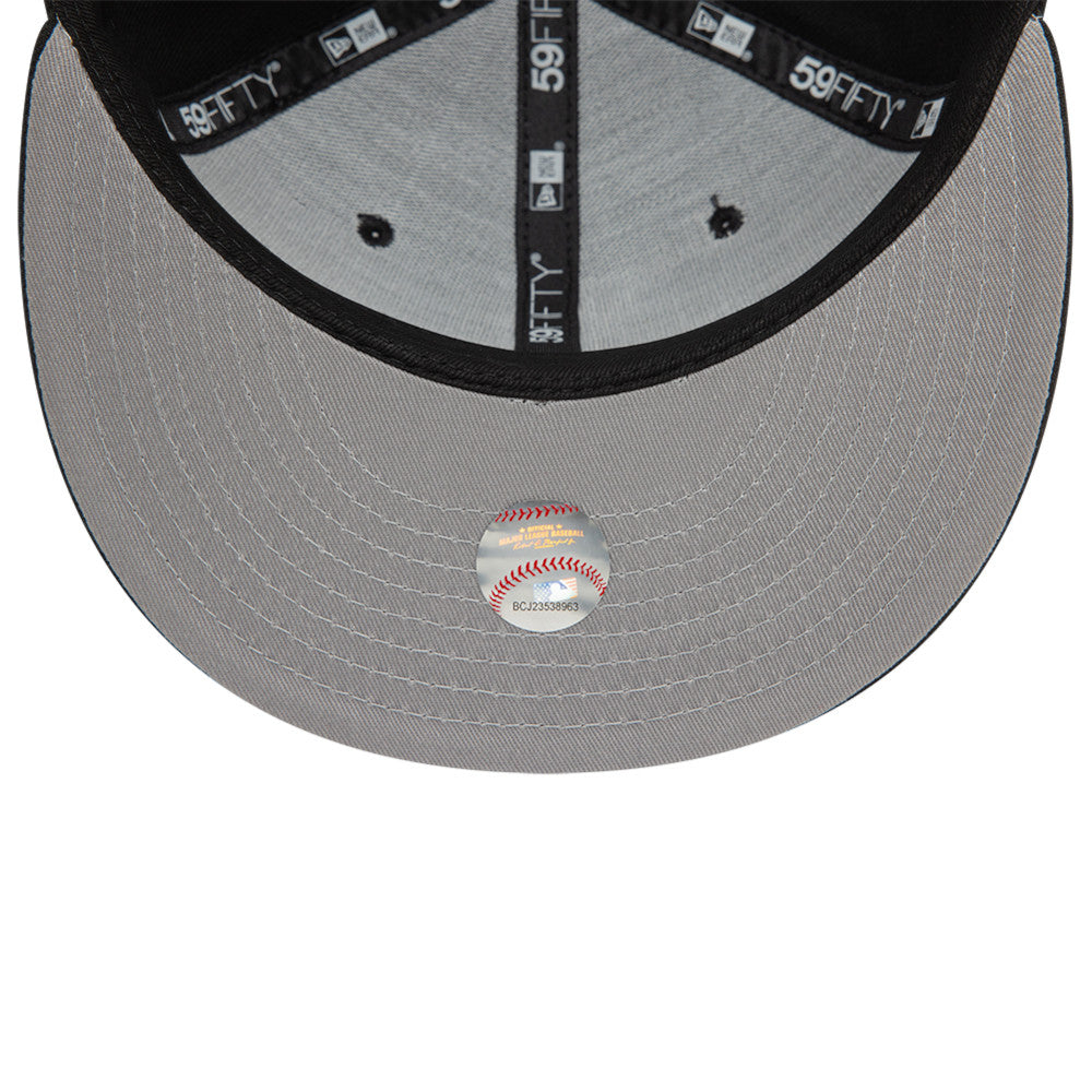 Los Angeles Dodgers Heart Icon 59Fifty Fitted MLB Vintage Snapback Baseball Cap Adjustable Streetwear Hat