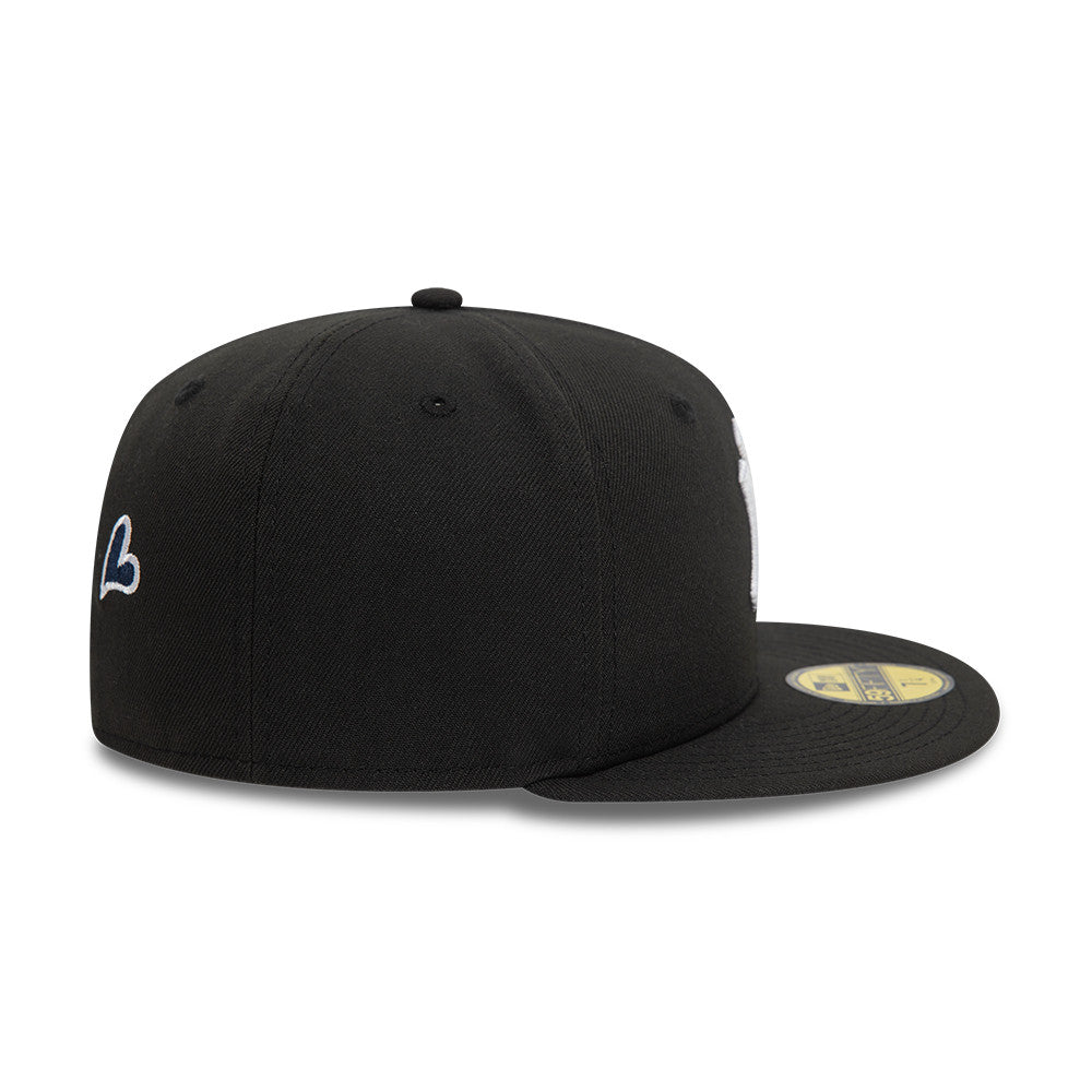 New York Yankees Heart Icon 59Fifty Fitted MLB Vintage Snapback Baseball Cap Adjustable Streetwear Hat