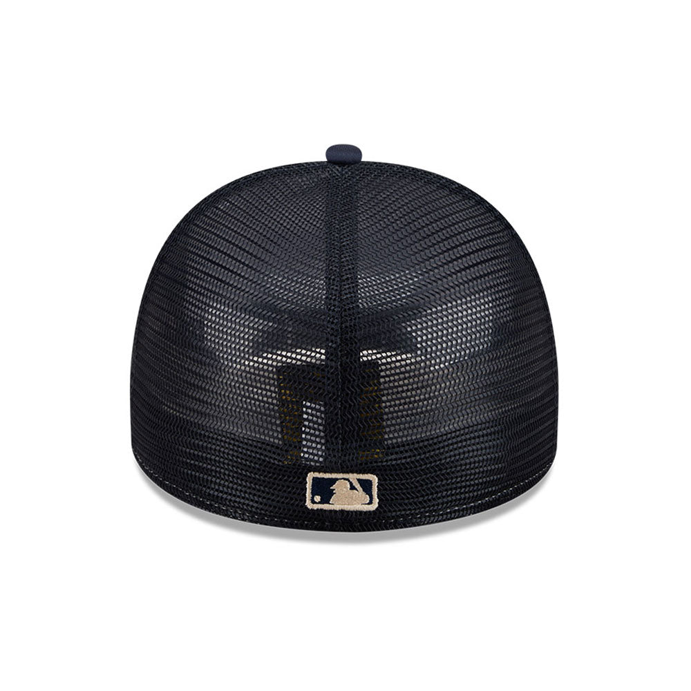 New York Yankees 5950 Day Fitted Trucker MLB Vintage Snapback Baseball Cap Adjustable Streetwear Hat