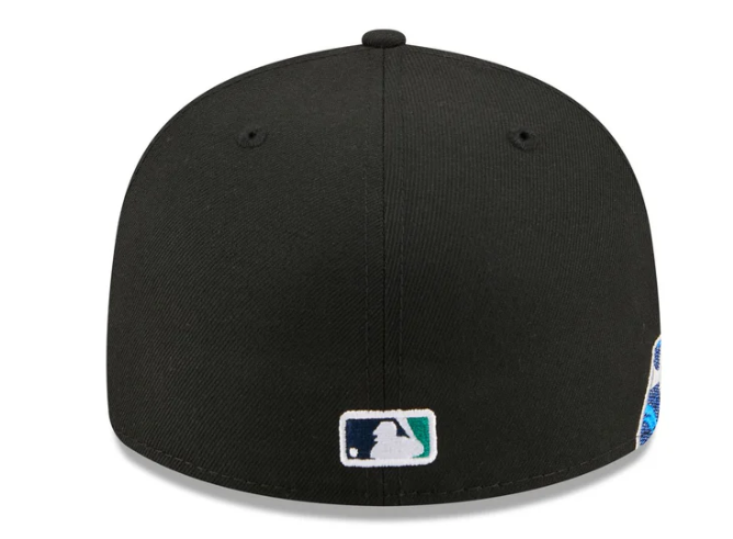 Seattle Mariners Waves 59Fifty Fitted MLB Vintage Snapback Baseball Cap Adjustable Streetwear Hat