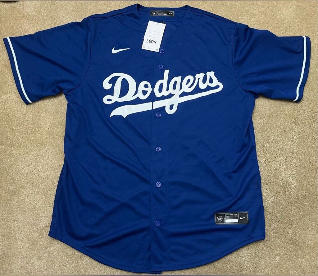 Los Angeles Dodgers Blue Jersey MLB Vintage Snapback Baseball Cap Adjustable Streetwear Hat