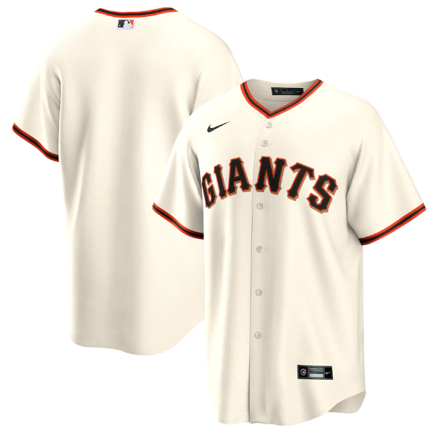 San Francisco Giants Silkada Replica Cream Jersey MLB Vintage Snapback Baseball Cap Adjustable Streetwear Hat