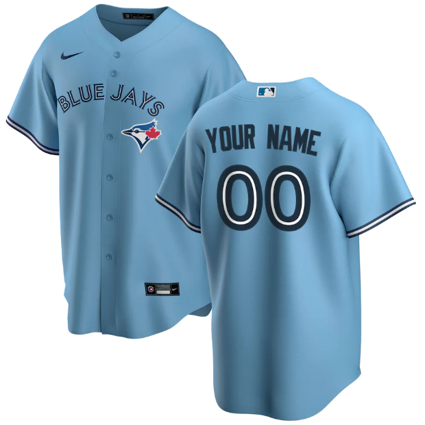 Toronto Blue Jays Replica Light Blue Jersey MLB Vintage Snapback Baseball Cap Adjustable Streetwear Hat