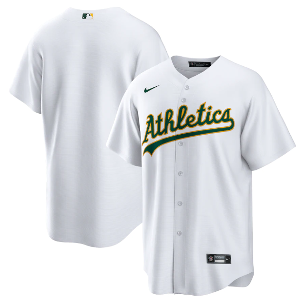 Oakland Athletics Replica White Jersey MLB Vintage Snapback Baseball Cap Adjustable Streetwear Hat