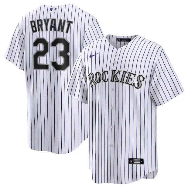 Colorado Rockies Replica White Jersey MLB Vintage Snapback Baseball Cap Adjustable Streetwear Hat