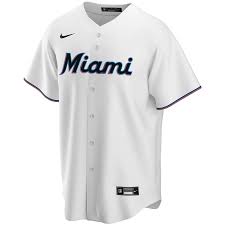 Miami Marlins Nike White Jersey MLB Vintage Snapback Baseball Cap Adjustable Streetwear Hat