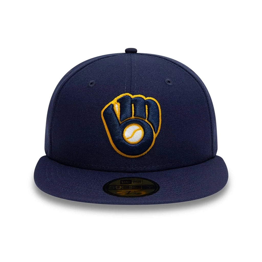 Milwaukee Brewers Ac Perf 59Fifty Fitted MLB Vintage Snapback Baseball Cap Adjustable Streetwear Hat