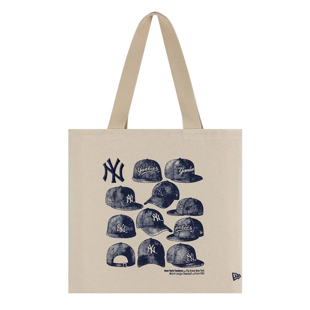 New York Yankees Graphic Tote Bag MLB Vintage Snapback Baseball Cap Adjustable Streetwear Hat