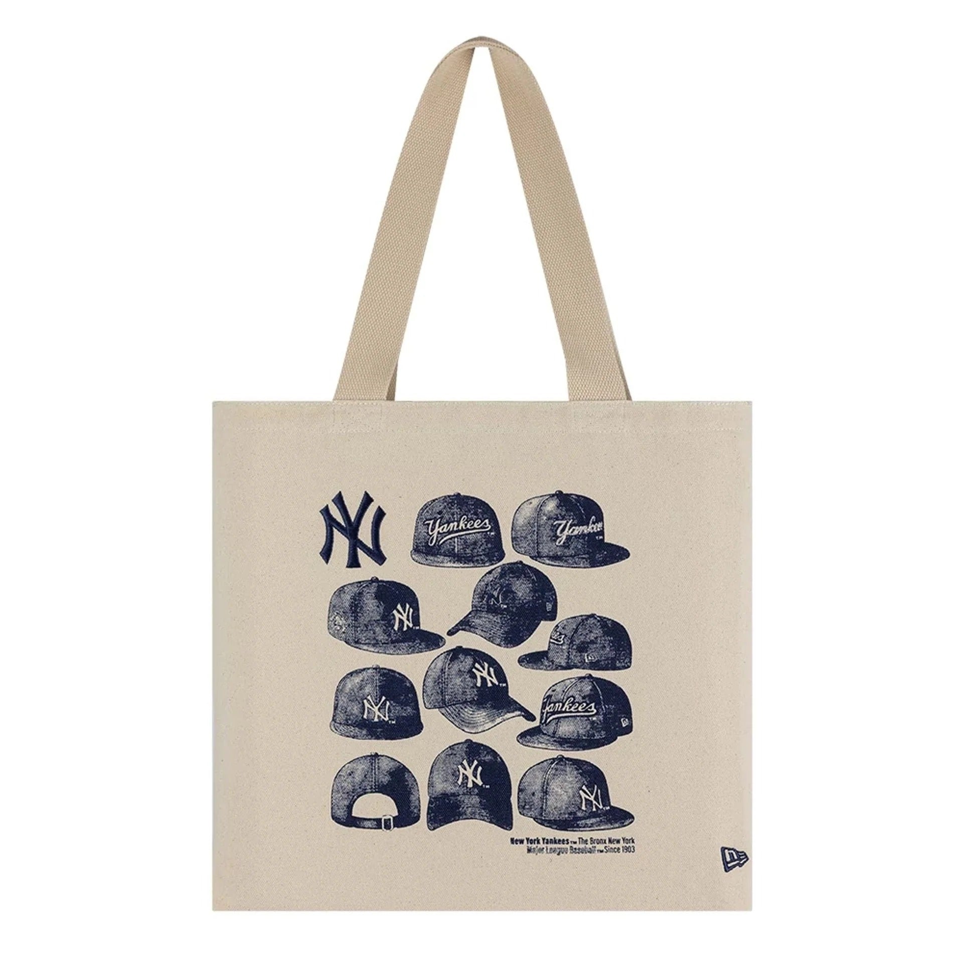 New York Yankees Graphic Tote Bag MLB Vintage Snapback Baseball Cap Adjustable Streetwear Hat