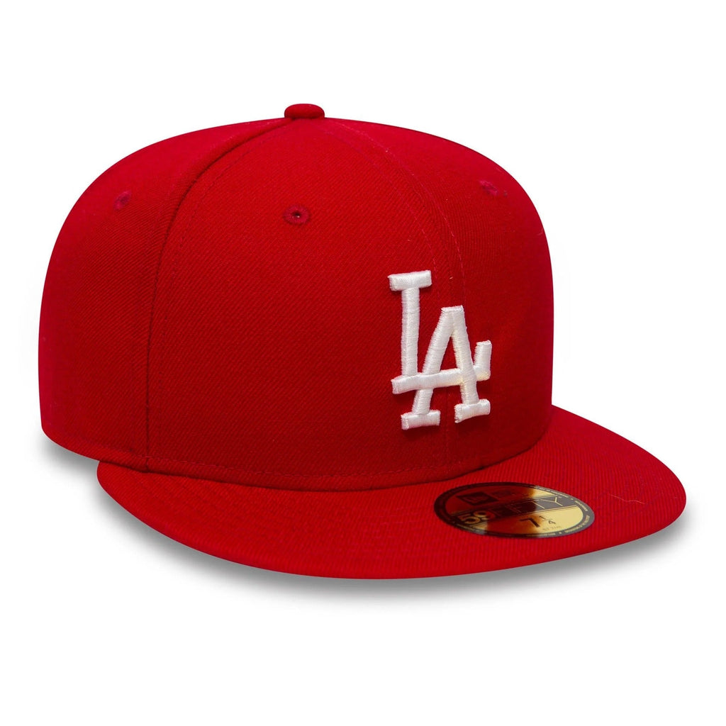 Los Angeles Dodgers League Essential 59Fifty Fitted MLB Vintage Snapback Baseball Cap Adjustable Streetwear Hat