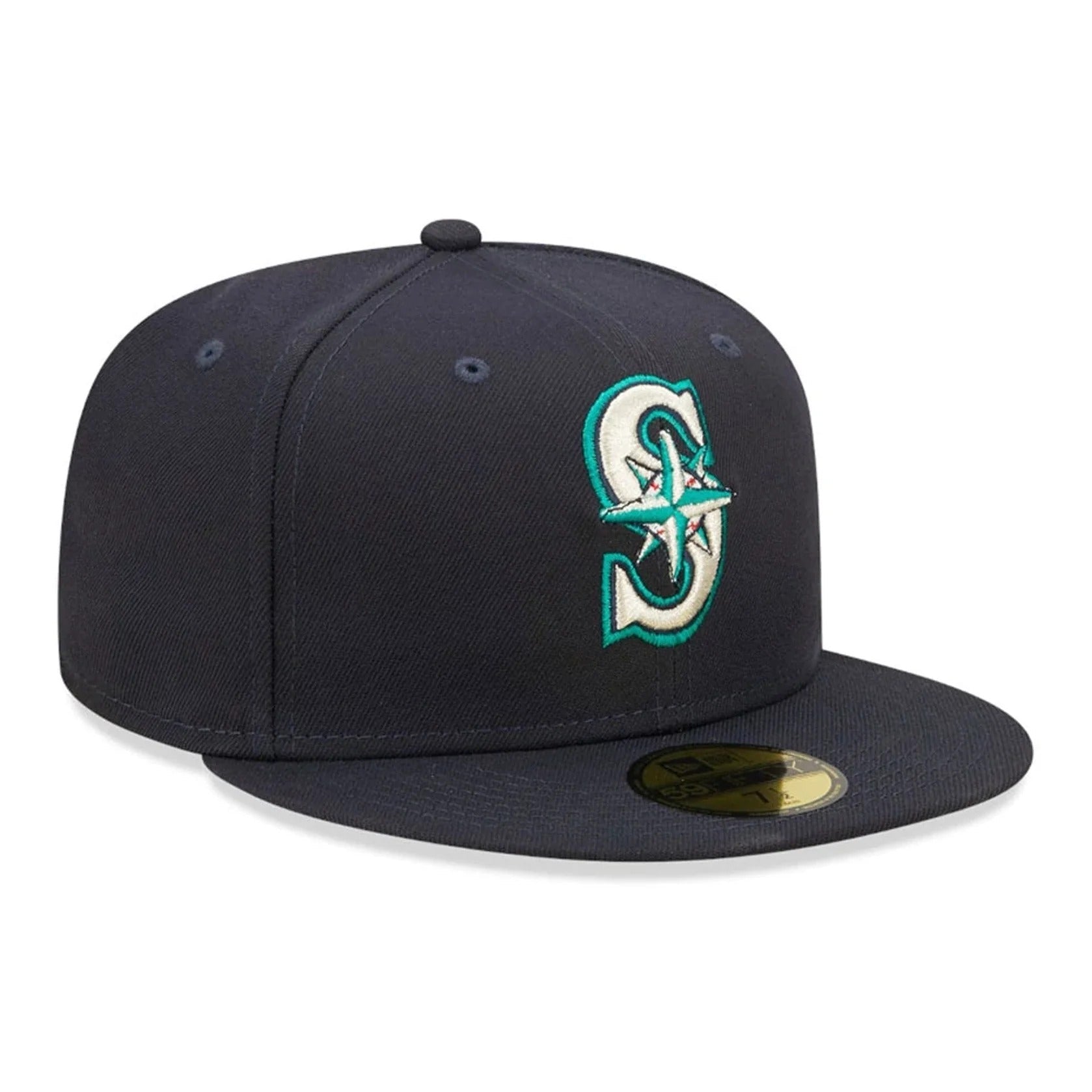 Seattle Mariners Ac Perf 59Fifty Fitted MLB Vintage Snapback Baseball Cap Adjustable Streetwear Hat
