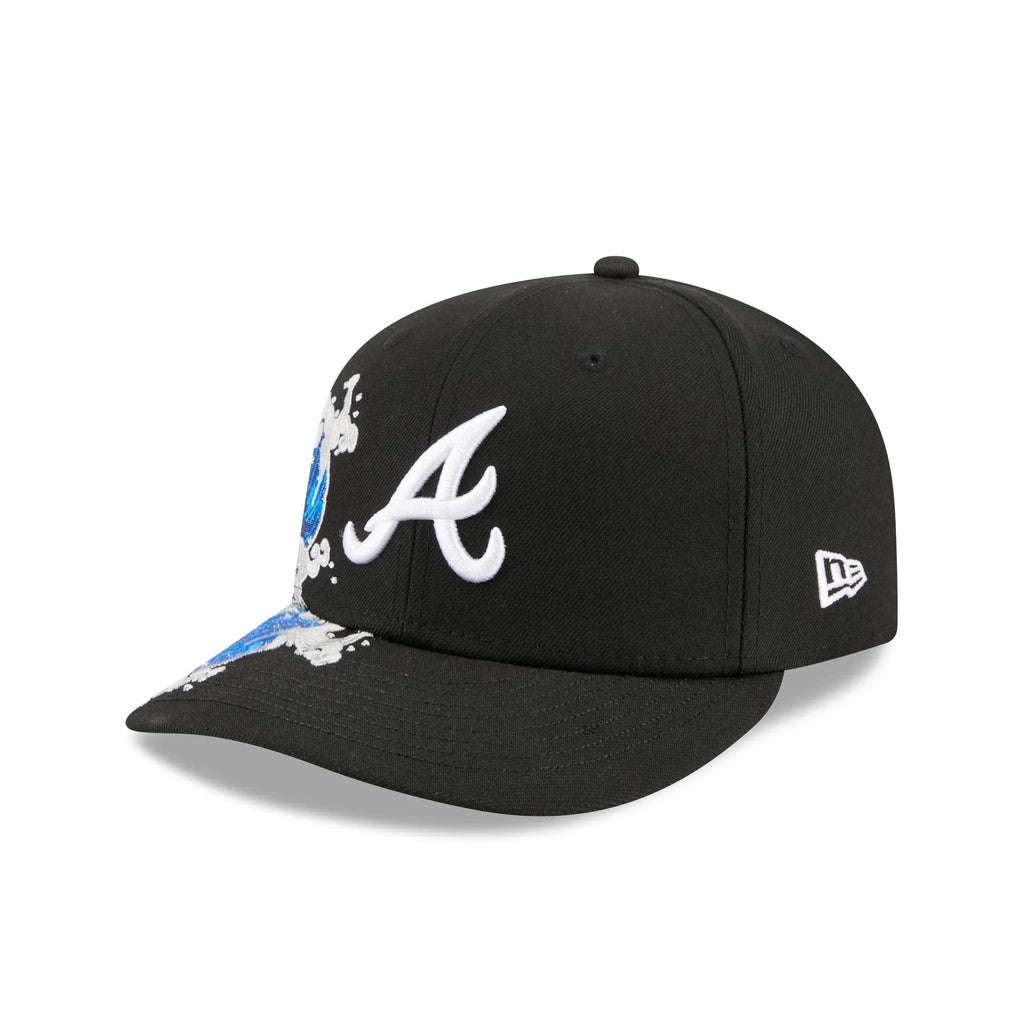 Atlanta Braves Waves 59Fifty Fitted MLB Vintage Snapback Baseball Cap Adjustable Streetwear Hat