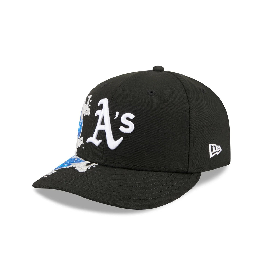 Oakland Athletics Waves 59Fifty Fitted MLB Vintage Snapback Baseball Cap Adjustable Streetwear Hat